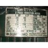Sumitomo Cyclo gearmotor CNHM-1-4100YC-15, 117 rpm, 15:1,1hp, 230/460, inline #5 small image