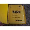Komatsu Colombia  WA320-3 Wheel Loader WA320-3LE A30001- Factory Parts Catalog Manual #2 small image