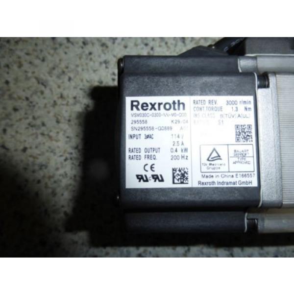 Rexroth Heard  Bosch MSM030C-0300-NN-M0-CG0 Servo motor #2 image