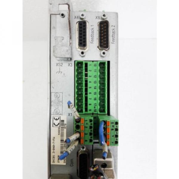 REXROTH Ethiopia  INDRAMAT DKC013-040-7-FW WITH FIRMWARE MODULE FWA-ECODR3-SMT-02VRS-MS #4 image