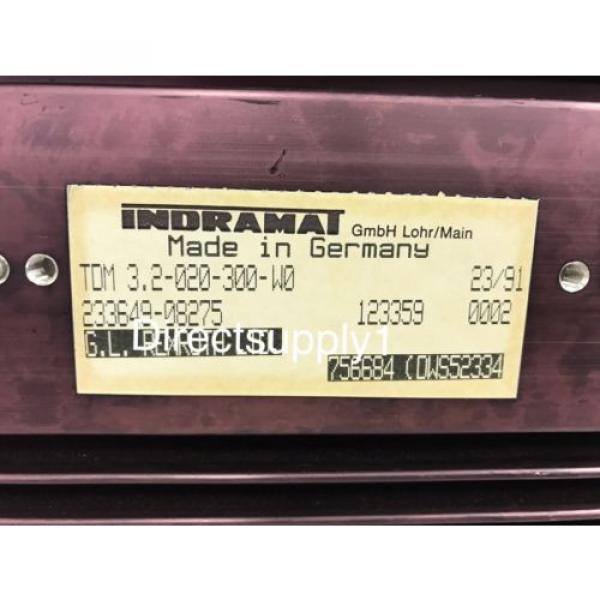Indramat Guyana  Rexroth TDM 32-020-300-W0 AC Servo Controller Drive #5 image