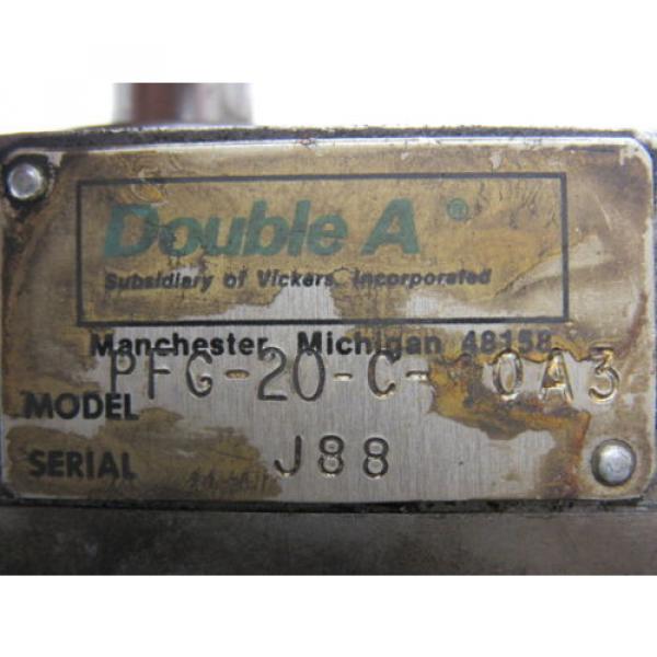 Double Georgia  A PFG-20-C-10A3 Fixed Displacement Rotary Gear Hydraulic Pump #8 image