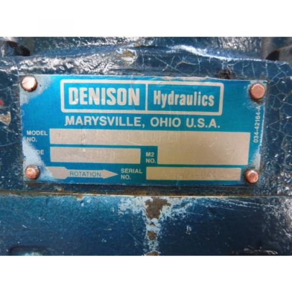 Denison Guatemala  Hydraulics Double Vane Pump T6DCM B35 B31 1L00 C1 Pneumatics Industrial #7 image