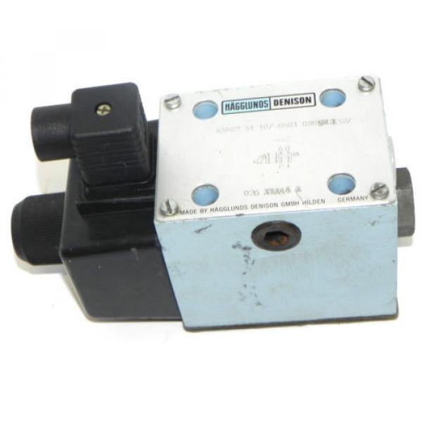 HAGGLUNDS Iceland  DENISON A3D02-34-107-0601-00B5W01327 DIRECTIONAL VALVE HYDRAULIC #1 image