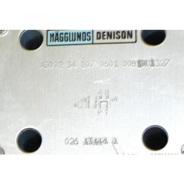 HAGGLUNDS Iceland  DENISON A3D02-34-107-0601-00B5W01327 DIRECTIONAL VALVE HYDRAULIC #6 image