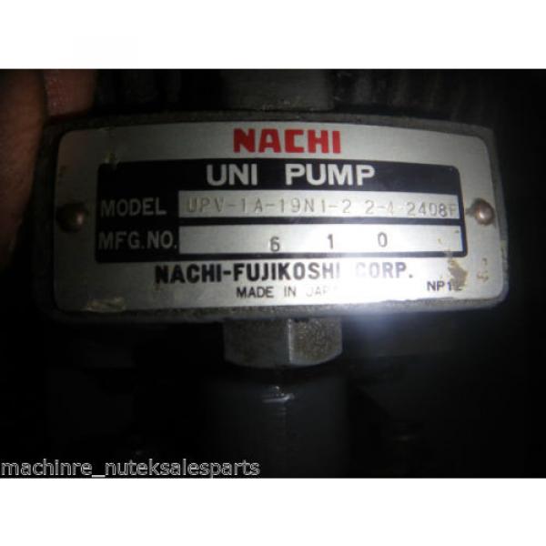 Nachi Piston Pump PVS-1B-19N1-2408F_UPV-1A-19N1-22-4-2408F_LTIS70-NR #7 image