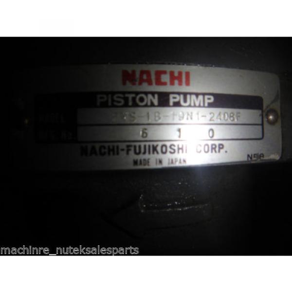Nachi Piston Pump PVS-1B-19N1-2408F_UPV-1A-19N1-22-4-2408F_LTIS70-NR #8 image