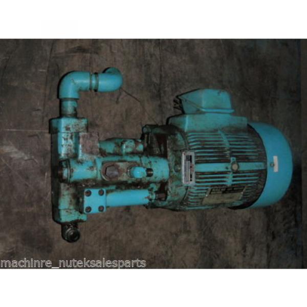 Nachi Piston Pump PVS-1B-16N1-2535A _ UPV-1A-16N1-15A-4-2535A _ Motor LTIS70-NR #2 image
