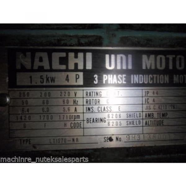 Nachi Piston Pump PVS-1B-16N1-2535A _ UPV-1A-16N1-15A-4-2535A _ Motor LTIS70-NR #3 image