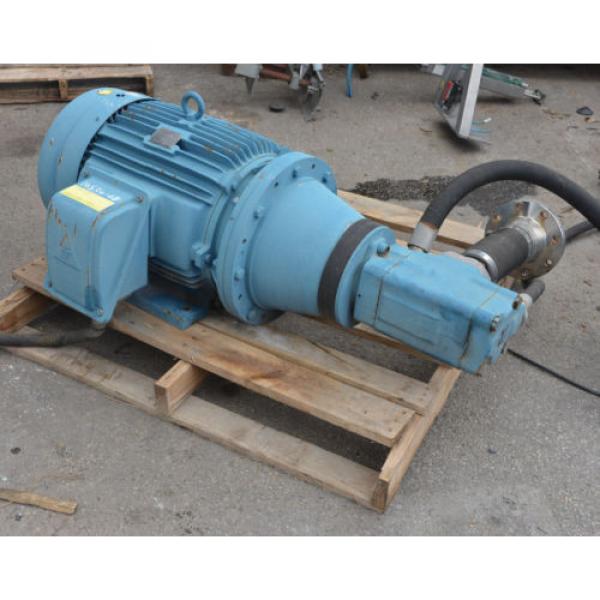 Rexroth Gibraltar  PVQ-1/162-122RJ156DDMC hydraulic pumps and 30 KW 40HP motor 6 pole motor #8 image