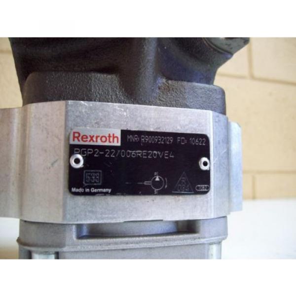 REXROTH Jordan  PGP2-22/006RE20VE4 HYDRAULIC GEAR pumps - USED - FREE SHIPPING #2 image