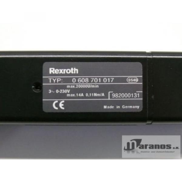 Origin France  Rexroth 0 608 701 017 Bosch Motor 0-230V max 14A 0,11Nm/A max 20000U/min #5 image
