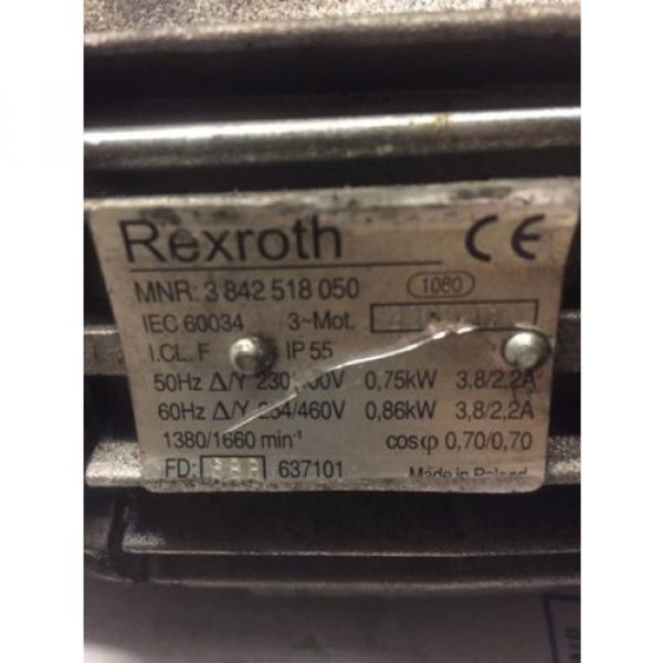 Bosch French Guiana  Conveyor Drive 3 842 519 005 With Rexroth Motor 86KW 3 842 518 050 #4 image