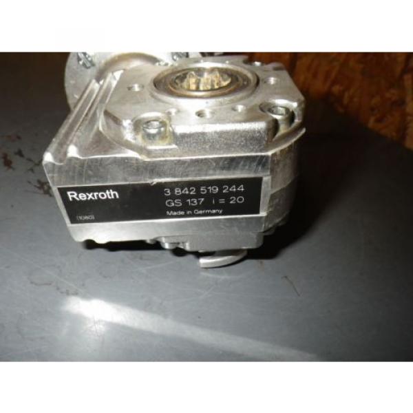 Rexroth Israel  3 842 503 582 w/ Gearbox 3 842 519 244 #4 image