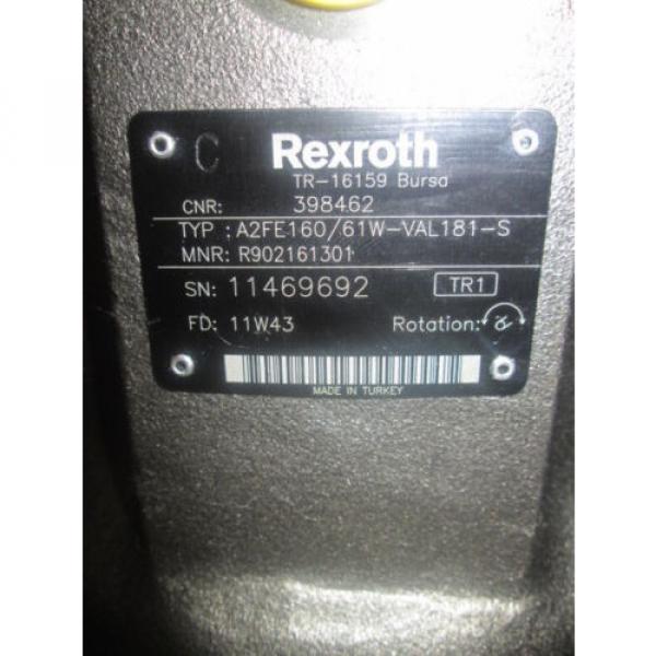 Motore Djibouti  Idraulico Bosch Rexroth A2FE160 #2 image
