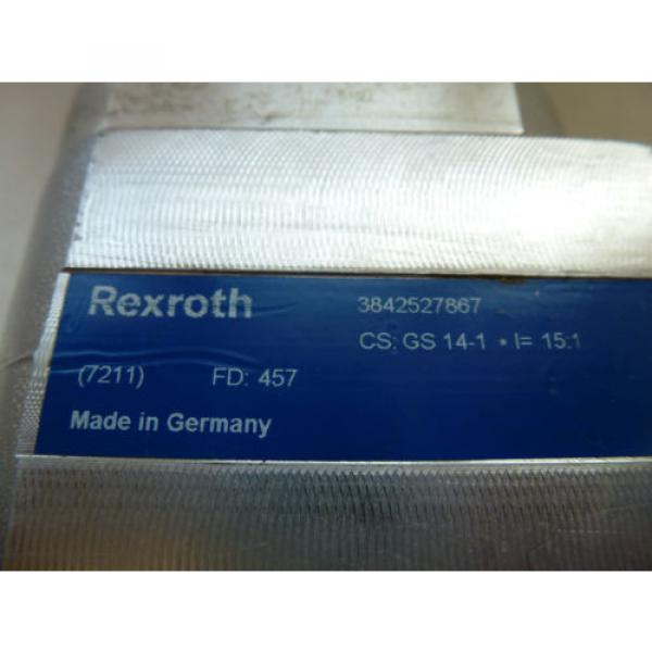 REXROTH Morocco  3842527867 ANGLE GEAR CS: GS 14-1  I=15:1 Ø 11MM or 6kant 17mm #2 image