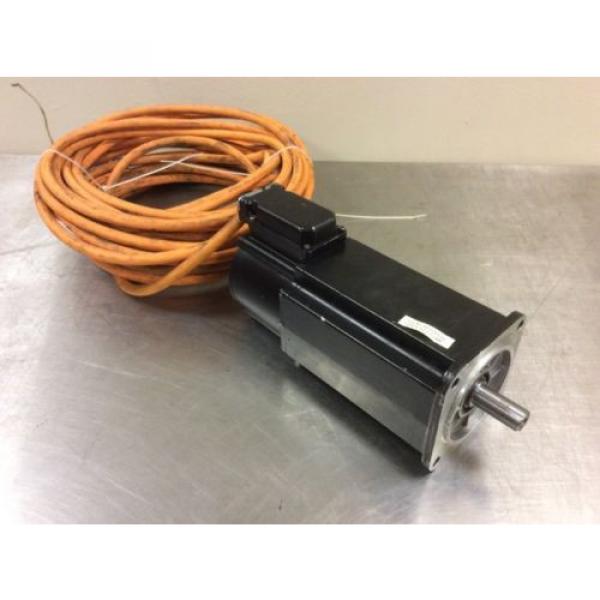 REXROTH Grenada  INDRAMAT MKD071B-061-GP0-KN PERMANENT MAGNET MOTOR WITH 58#039;L CABLE #1 image