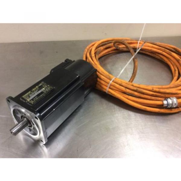 REXROTH Grenada  INDRAMAT MKD071B-061-GP0-KN PERMANENT MAGNET MOTOR WITH 58#039;L CABLE #9 image