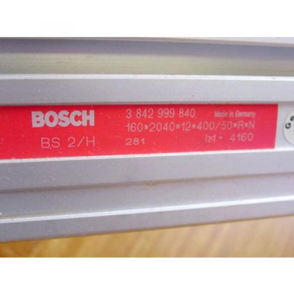 Bosch Costa Rica  / Rexroth = 2mtrlange Streckenbandführung + Motor = 3842999840 + 38425256 #2 image