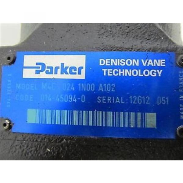 Parker Guinea-Bissau  / Denison, M4C-024-1N00-A102 Hydraulic Vane Pump #3 image