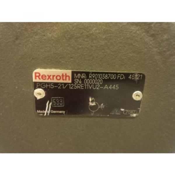 Rexroth Greece hydraulic gear pumps PGH5 size 125 #3 image