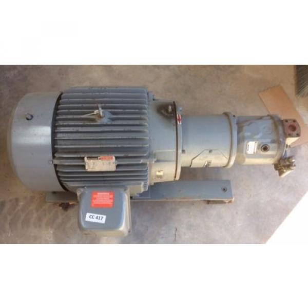 Rexroth Kazakhstan  Hydraulic pumps MDL AA10VS071 w Reliance 40 HP Motor DUTY MASTER 3 PH #3 image
