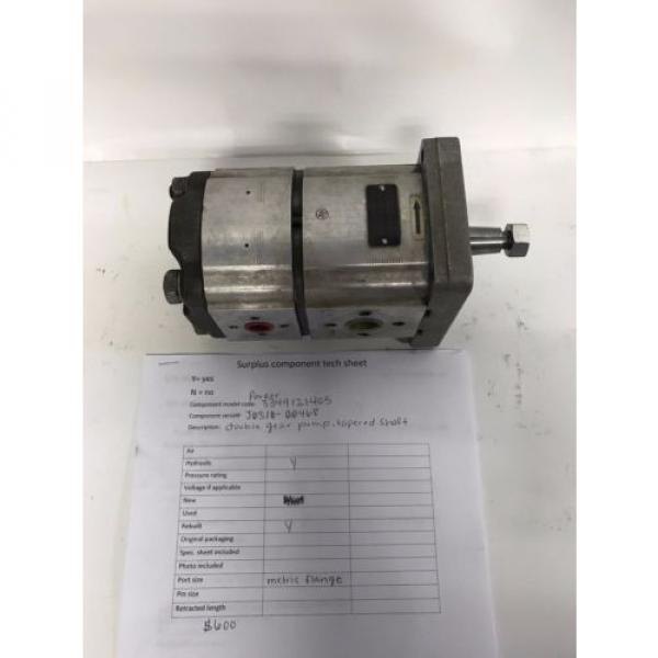 Parker Micronesia  hydraulic double gear pump 3349121405 #1 image