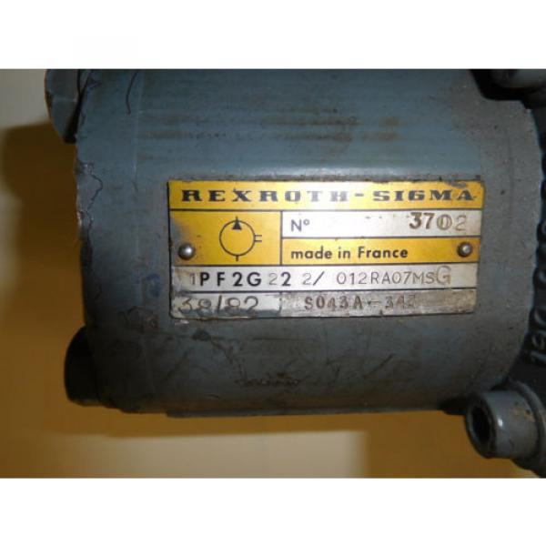 Rexroth France  PV6V30-30/25RE08VC63A1/5 Double Vane/Gear Pump 9 &amp; 5 GPM #3 image