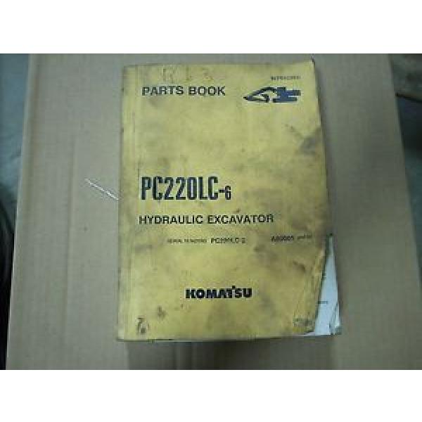 Komatsu Czech Republic  Parts Book PC220LC-6 Hydraulic Excavator #1 image