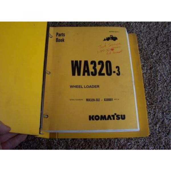 Komatsu Colombia  WA320-3 Wheel Loader WA320-3LE A30001- Factory Parts Catalog Manual #2 image