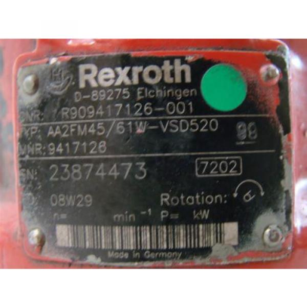 Rexroth Croatia  Fixed displacement Hydraulic Motor R909417126-001 #4 image