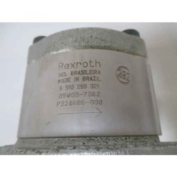 REXROTH Falkland Islands  9 510 290  021 GEAR pumps Origin NO BOX #4 image